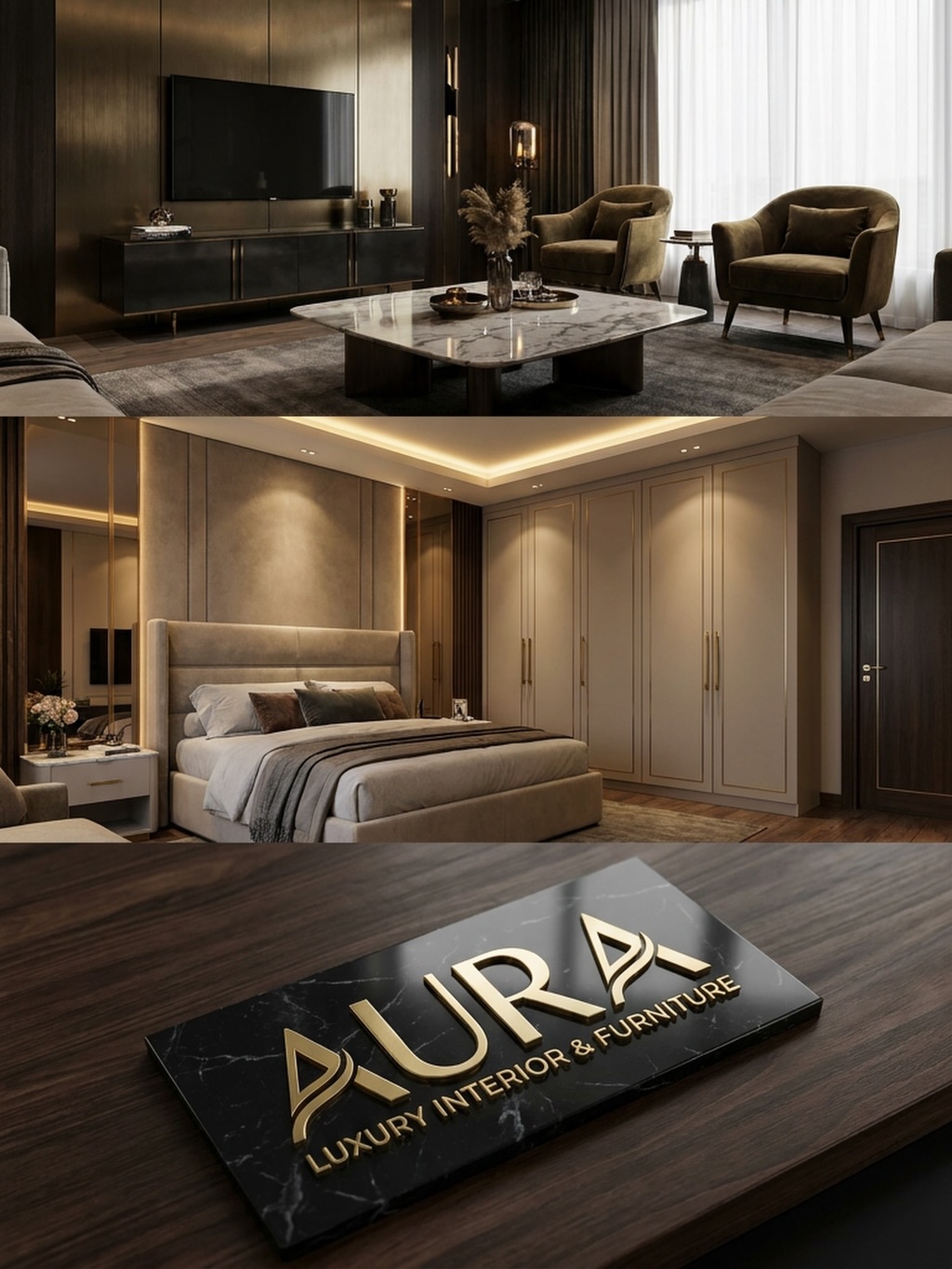 Aura Luxury residential interior detail